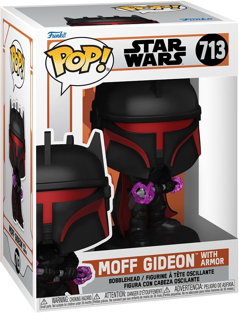 Figurine Funko Pop! Moff Gideon with Armor en vinyle, Star Wars The Mandalorian