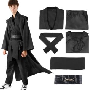 Costume Star Wars Jedi adulte avec cape à capuche