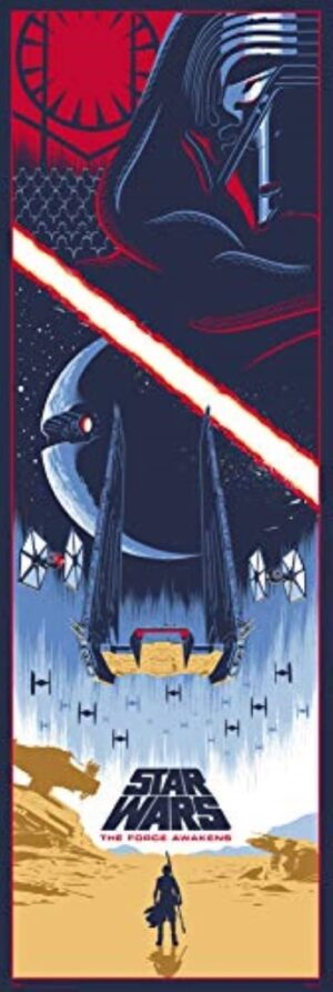 Poster de porte Star Wars Épisode VII pour décoration murale
