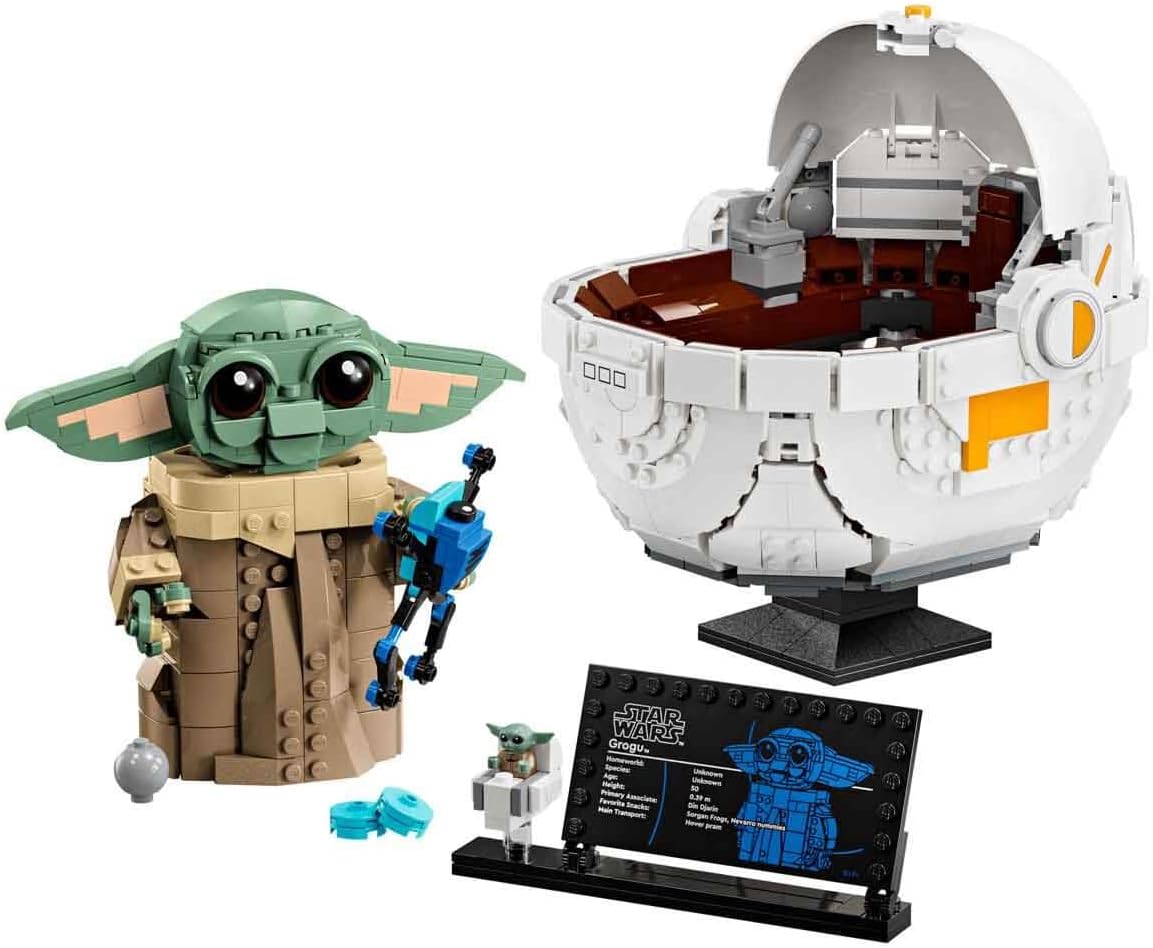 Grogu avec landau LEGO Star Wars The Mandalorian 75403 – Image 2