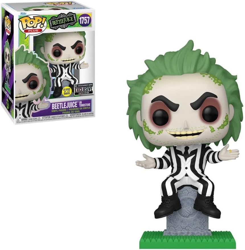 Funko Pop Beetlejuice 1757 sur pierre tombale, brille dans le noir – Image 3