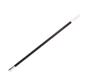 Cruella fume-porte-cigarette Charleston slim noir en plastique