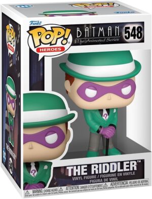Funko Pop BTAS The Riddler, figurine en vinyle Batman Animated