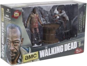 Figurine McFarlane The Walking Dead Morgan et zombie empalé