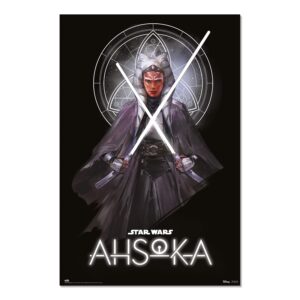 Poster mural Disney Star Wars Ahsoka 2 pour décoration intérieure