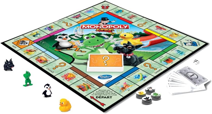 Monopoly Junior version française pour 2 à 4 joueurs – Image 4