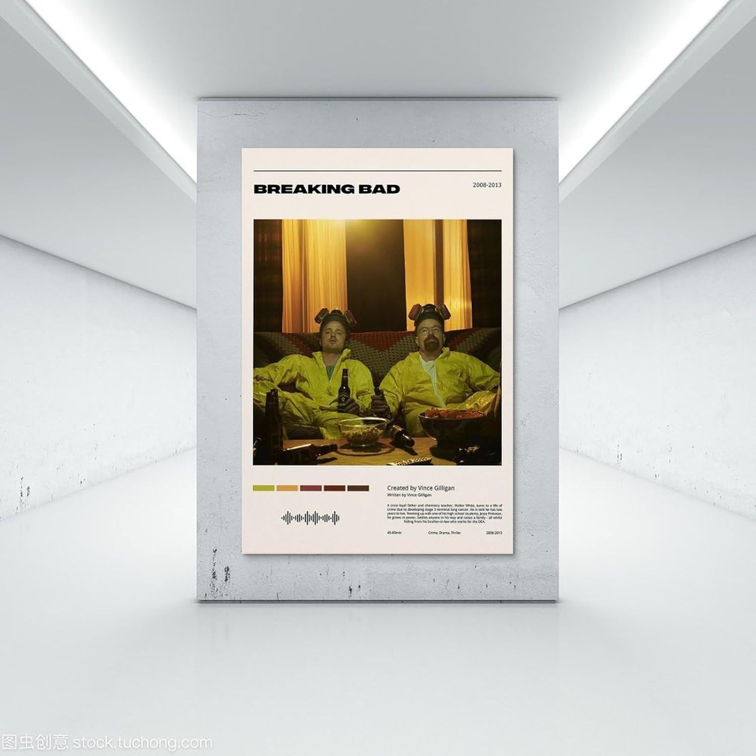 Poster Breaking Bad vintage pour chambre 30 x 45 cm – Image 7