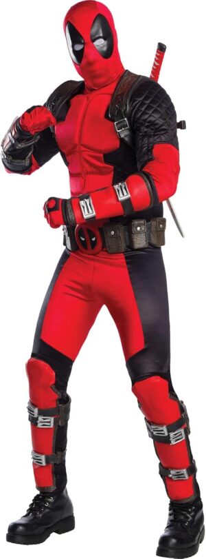 Costume Grand Heritage Deadpool Marvel premium adulte XL par Rubie's