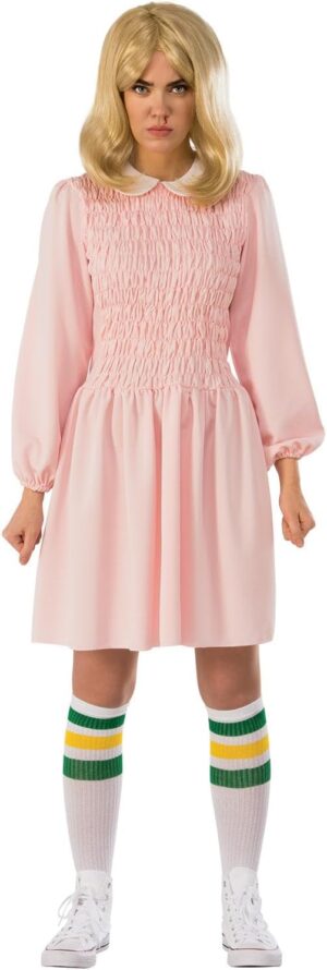 Robe multicolore Eleven Stranger Things pour adulte en XS