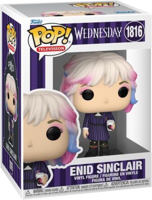 Figurine Funko Pop! Wednesday Enid en vinyle 9,5 cm