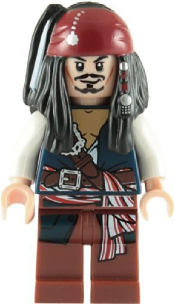 Mini-figurine Capitaine Jack Sparrow LEGO Pirates des Caraïbes