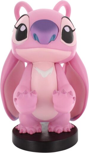 Support Cableguys Disney Lilo et Stitch Stitch Angel avec câble USB inclus, 20 cm