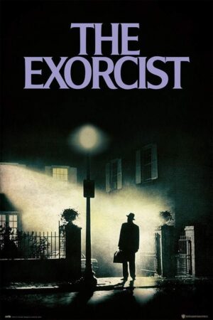 Poster mural L'Exorciste multicolore 61 x 91,5 cm