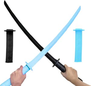Lot de 2 katanas Zoro et Deadpool rétractables imprimés en 3D