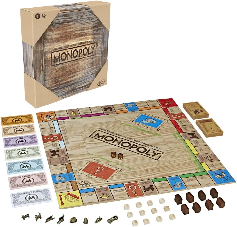 Monopoly Stranger Things édition rustique avec éléments en bois – Image 3
