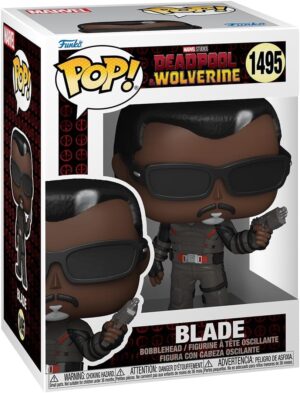 Figurine Funko Pop Blade Marvel Deadpool & Wolverine en vinyle 9,5 cm