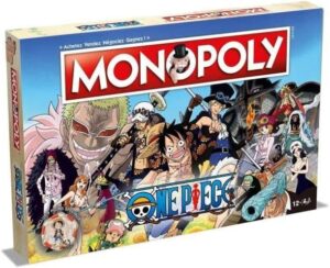 Monopoly One Piece français avec Luffy, jeu de société familial