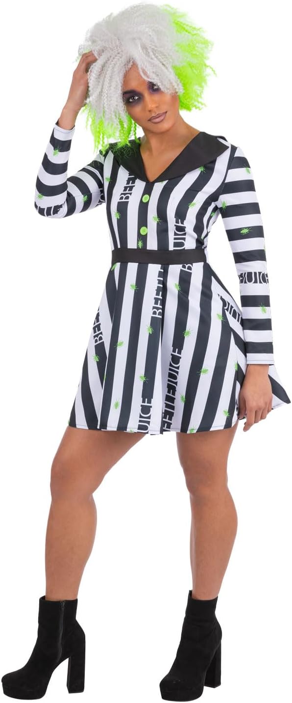Costume femme Beetlejuice Smiffys avec robe