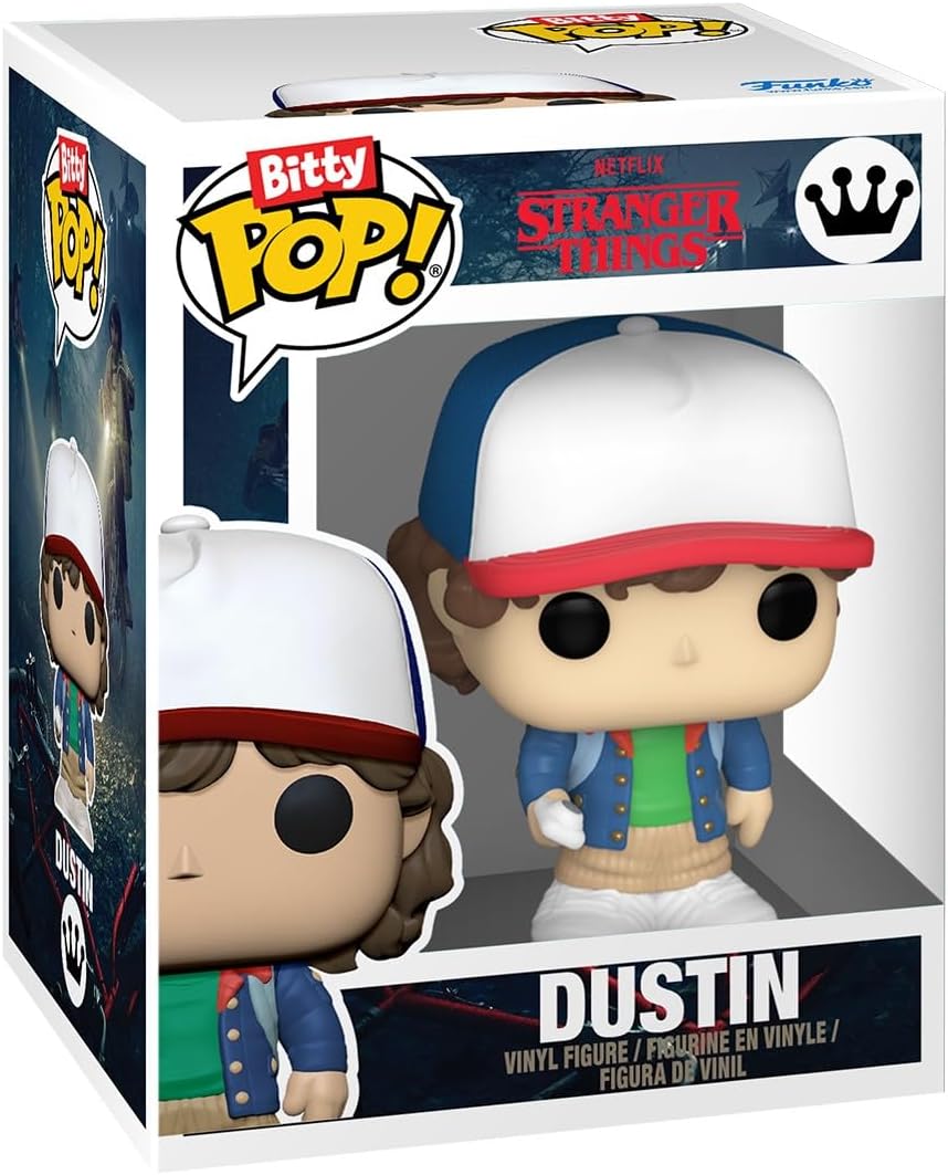 Funko Bitty Pop Stranger Things Dustin 4 pièces avec figurine mystère – Image 3