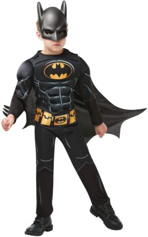 Déguisement enfant DC Batman édition 80 ans avec cape détachable et masque