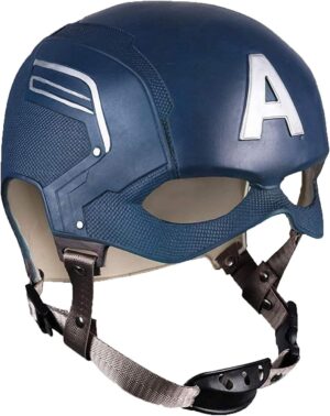 Casque Star Wars de cosplay bleu en 100 % latex naturel