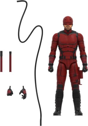 Figurine Daredevil Marvel Legends Series Born Again avec 5 accessoires