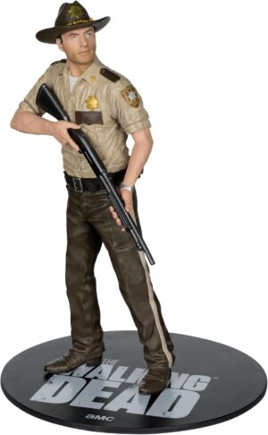 Figurine Rick Grimes The Walking Dead McFarlane Toys 1:8 avec base