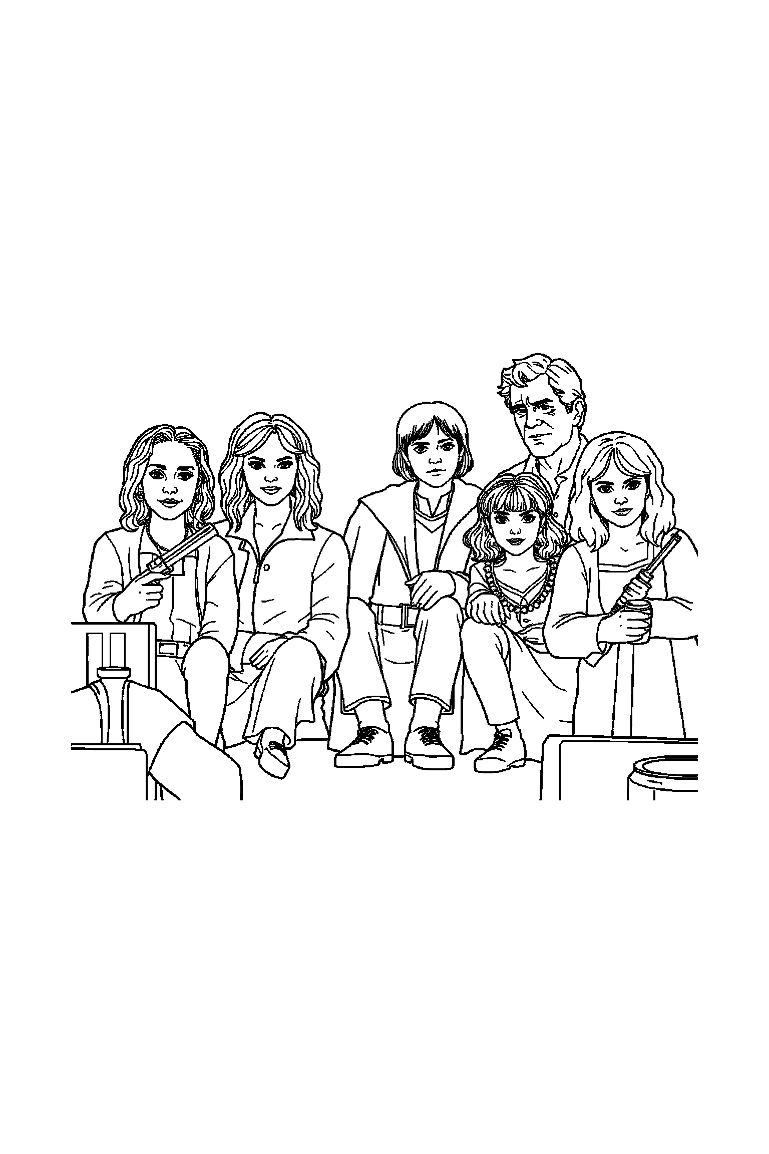 Coloriage Séries TV gratuit à imprimer - poster A4 détaillé de un héros de série avec mandala étoiles Coloriage Séries TV gratuit à imprimer : poster A4 détaillé de un héros de série avec mandala étoiles