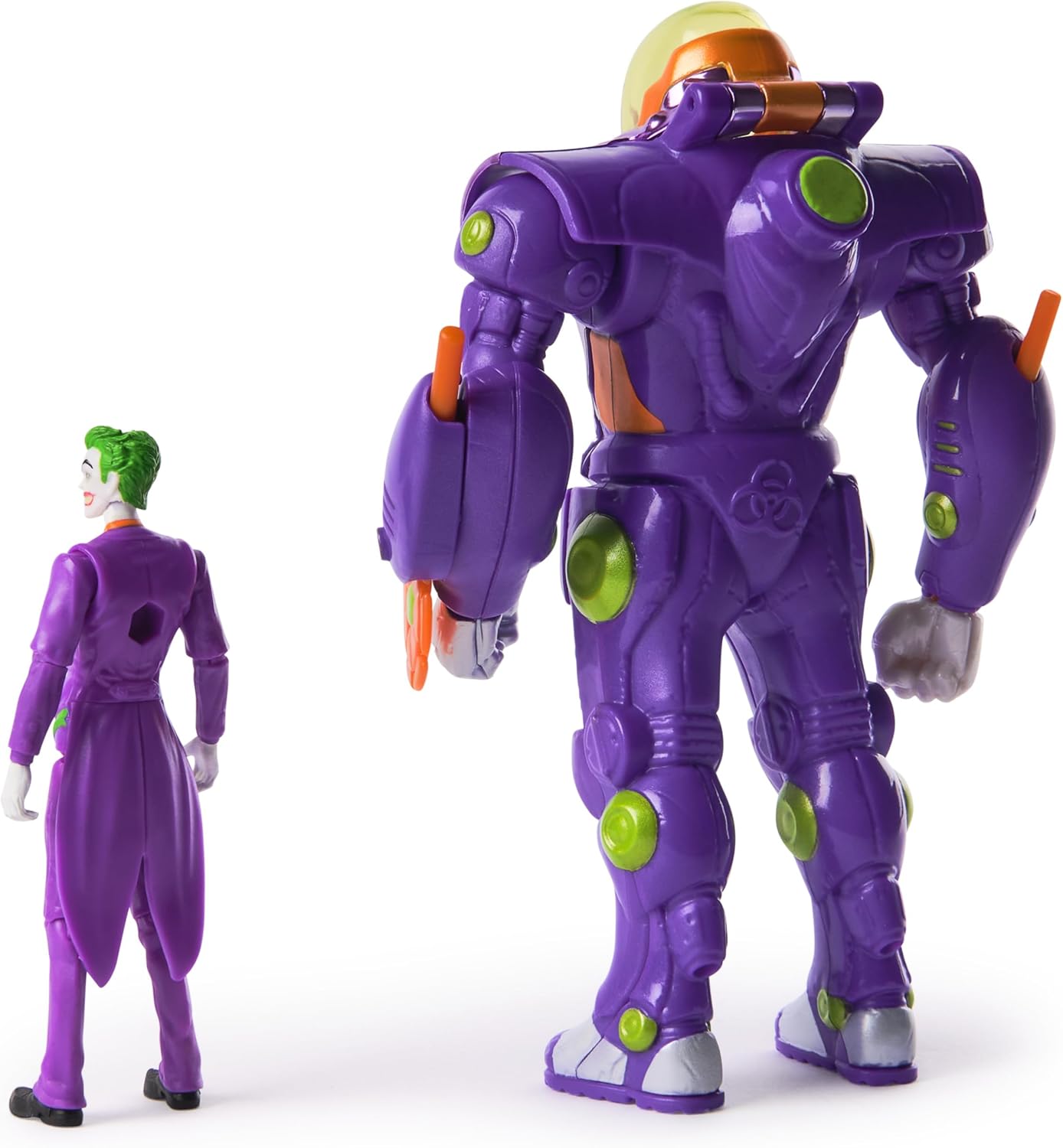 Figurine DC Comics The Joker Metal Force 2 en 1 avec mini figurine et armure intégrés – Image 6