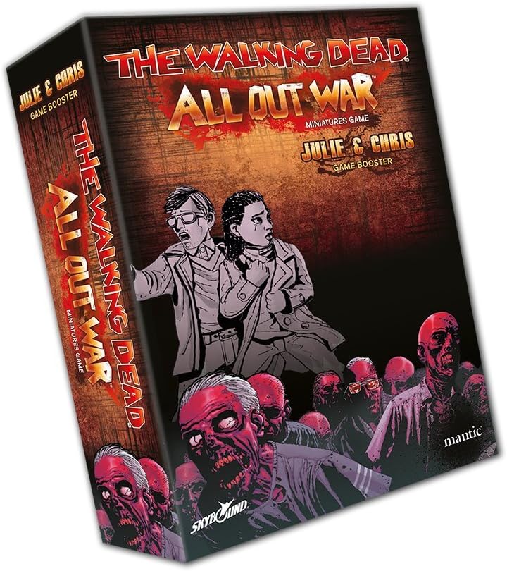 The Walking Dead Julie & Chris, booster de figurines tactique en espagnol
