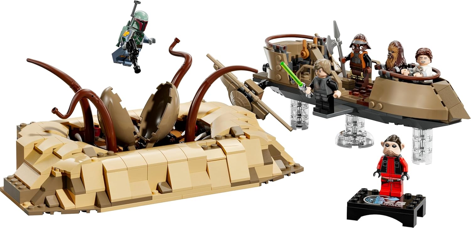 LEGO Star Wars 75396 Esquif du désert et fosse du Sarlacc avec Luke Skywalker – Image 8
