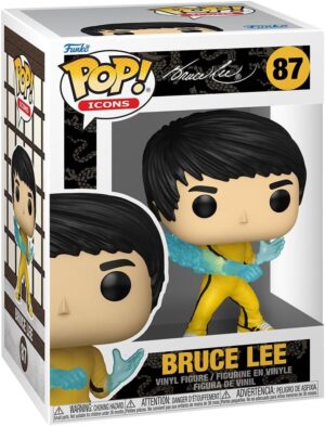Figurine à collectionner en vinyle Funko Pop Icons Bruce Lee multicolore