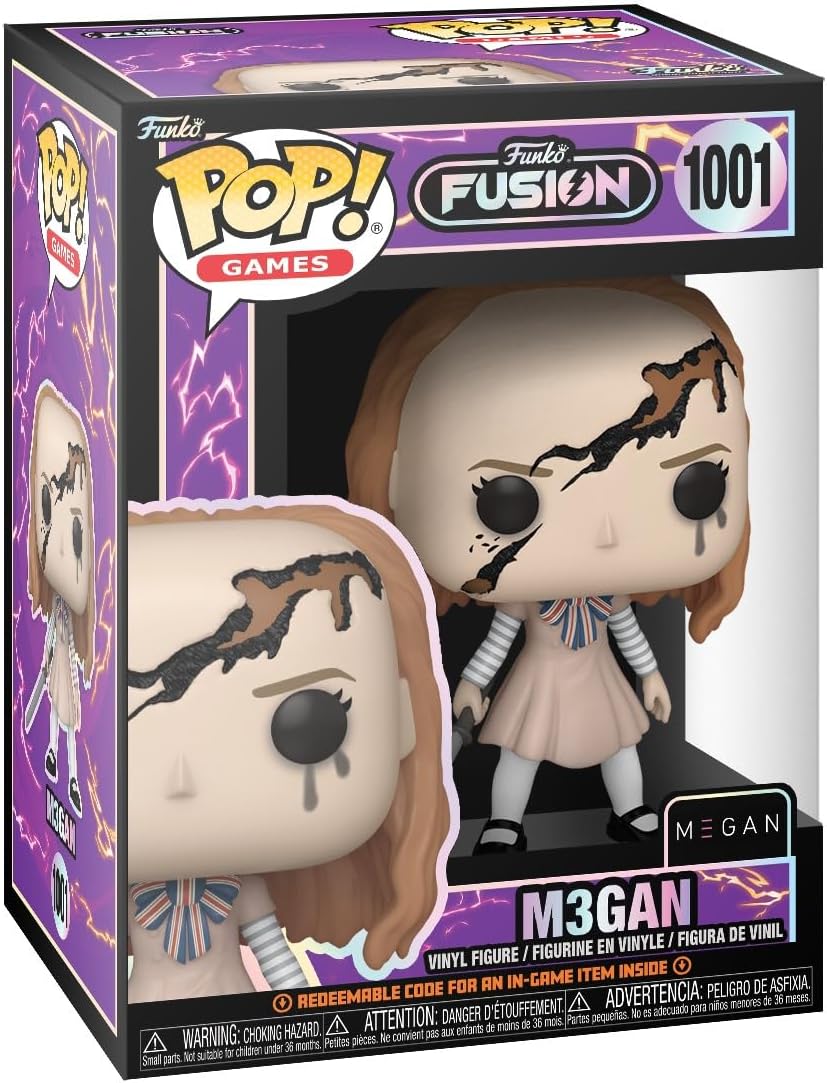 Figurine Pop! Funko Fusion M3gan 1001 multicolore en polychlorure de vinyle
