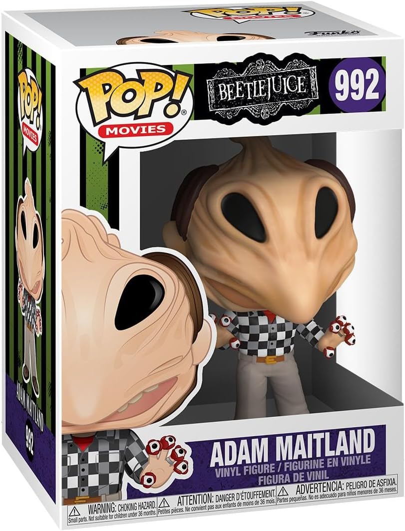 Figurine vinyle Funko Pop Beetlejuice Adam Maitland transformé 9.5 cm