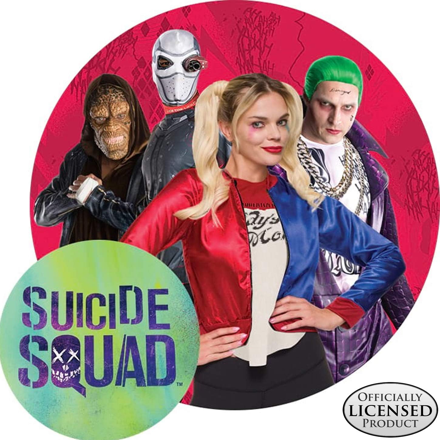 Kit costume rouge Harley Quinn Suicide Squad – Image 4