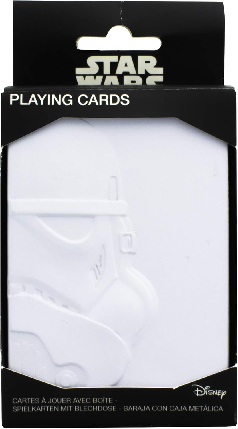 Cartes à jouer Star Wars avec boîte Stormtrooper – Image 4