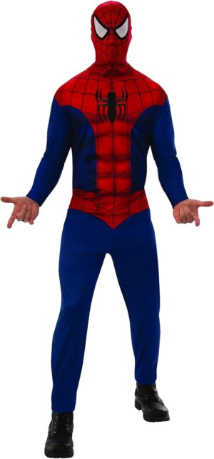 Déguisement adulte Spider-Man Marvel Rubies XL avec combinaison et cagoule