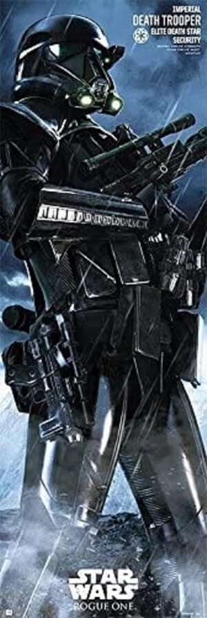 Poster de porte Star Wars Rogue One Death Trooper 91 x 61 cm