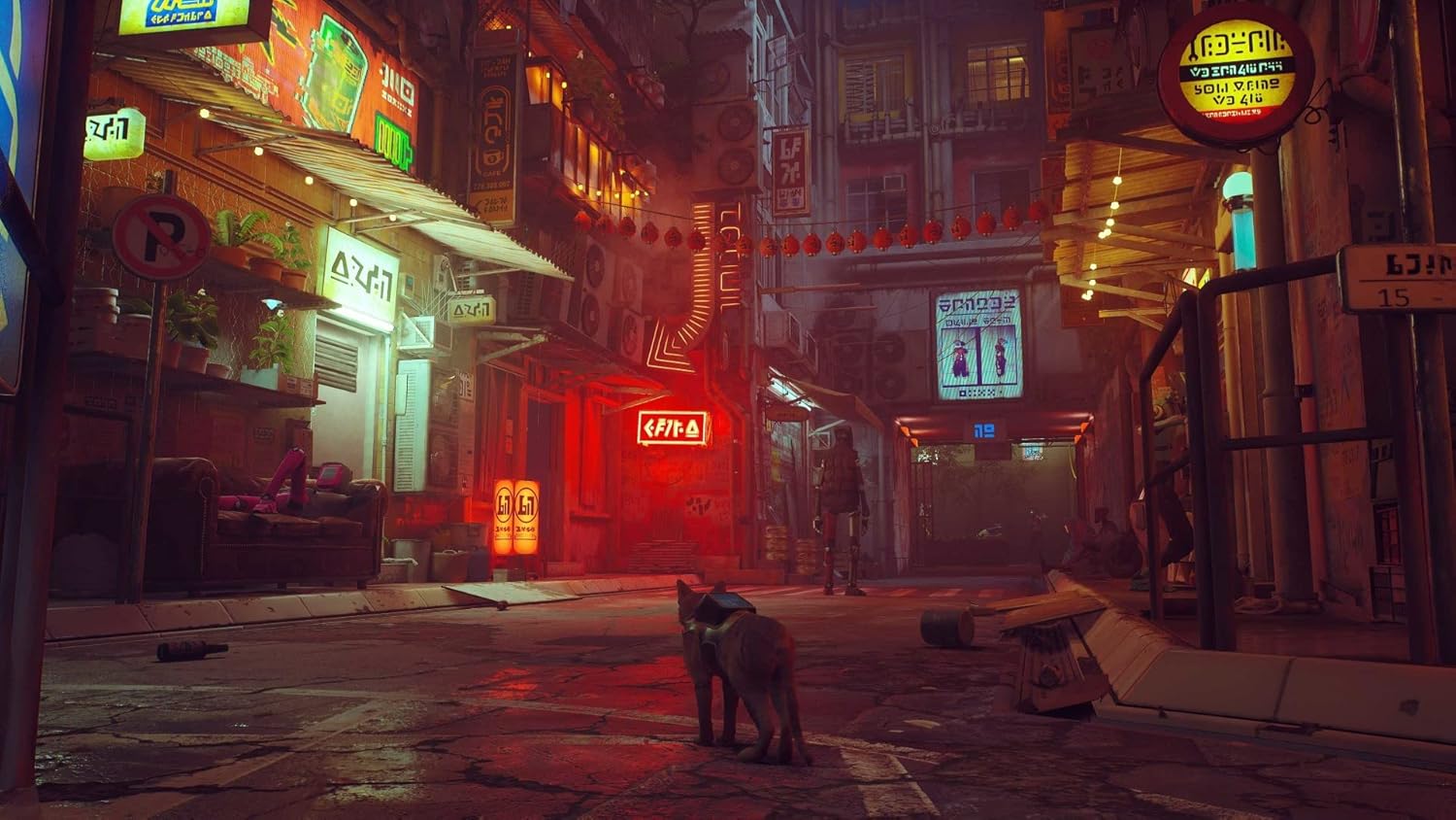 Jeu d'aventure Stray sur PS5 – Image 6