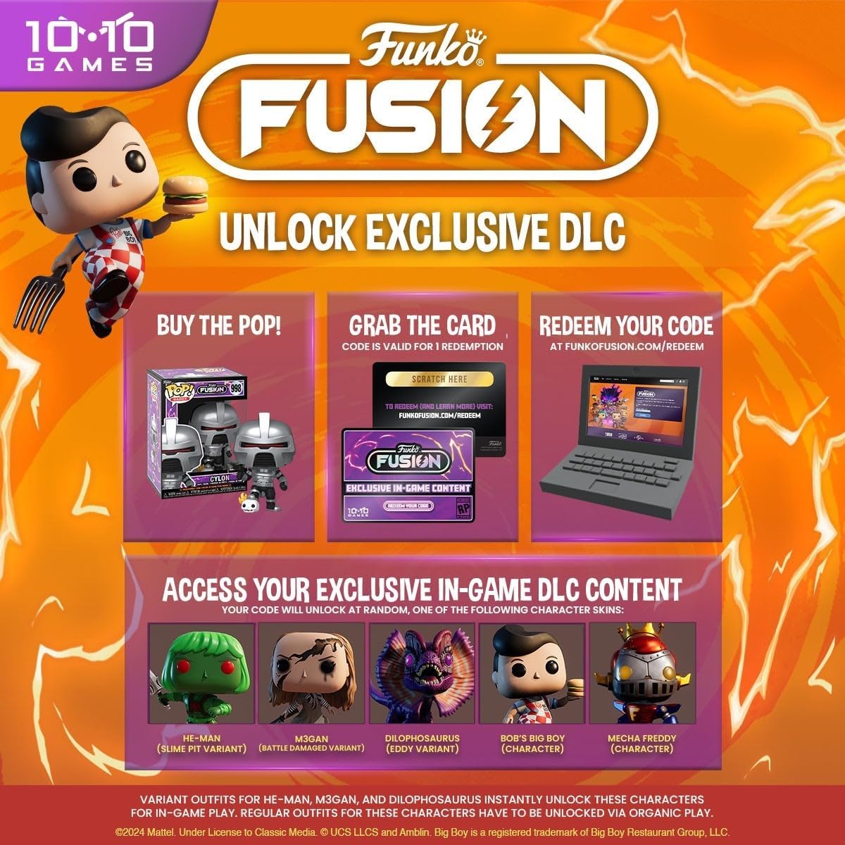 Figurine Pop! Funko Fusion M3gan 1001 multicolore en polychlorure de vinyle – Image 3