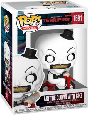 Figurine Funko Pop! Terrifier Art The Clown avec vélo