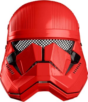 Demi-masque adulte Stormtrooper rouge Disney Star Wars Rubies, Taille unique