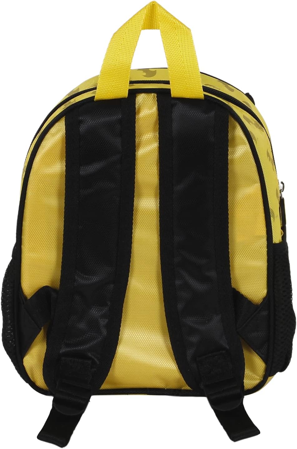 Sac à dos Pocket Batman DC Comics jaune avec poche avant en relief – Image 3