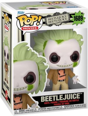 Funko Pop! Beetlejuice Beetlejuice, figurine vinyle Beetlejuice avec Chase 9,5 cm