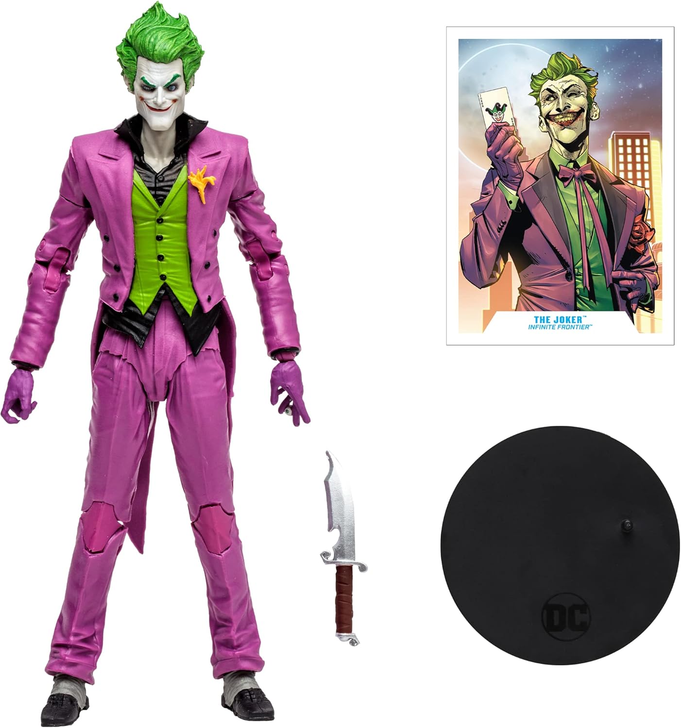 Figurine The Joker DC Infinite Frontier 17,8 cm avec 22 points d'articulation – Image 7