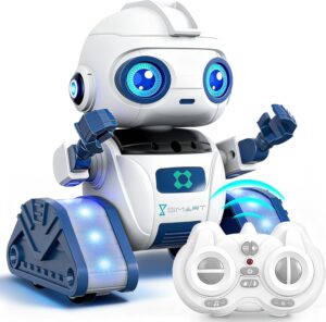 Robot Star Wars enfant avec projection, yeux LED et musique blanc Pur