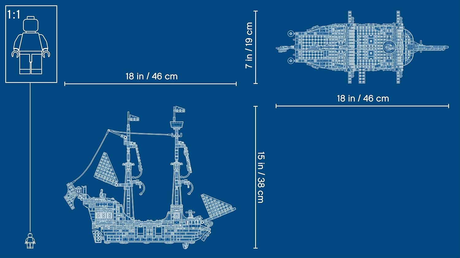 LEGO Creator bateau pirate 3 en 1 avec auberge et île au crâne – Image 8