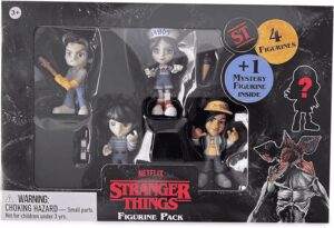 Stranger Things Magic Capsules lot de 5 figurines avec Robin, Mike, Jonathan et Argyle