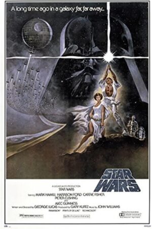 Affiche Star Wars Classic La Guerre des Étoiles 61 x 91.5