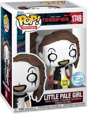 Funko Pop Terrifier Little Pale Girl phosphorescente en vinyle 9,5 cm